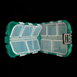 WEIHE-<span class=keywords><strong>caja</strong></span> de <span class=keywords><strong>anzuelos</strong></span> de calamar de plástico, <span class=keywords><strong>caja</strong></span> de almacenamiento de aparejos de pesca, pequeña, 003 - Product Image 3