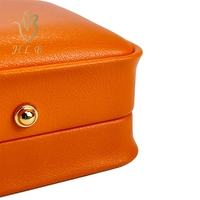 Boîte à bijoux de luxe en cuir PU en gros avec insert en velours, logo personnalisé, fermeture magnétique, emballage cadeau pour femme