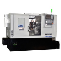 Torno CNC de torreta horizontal de un solo eje Y DAS TX600-6PY con control Syntec, procesamiento de metal de alta precisión, 15 estaciones de herramientas