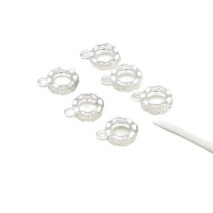 Three-Way Circular <b>Spacer</b> Bead 18k Gold Plated Copper Jewelry Accessory For Bracelet DIY C44 - Product Image 5