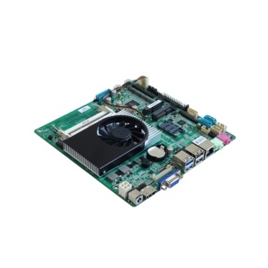 ELSKY mini-itx <span class=keywords><strong>ddr3</strong></span>マザーボードQM9600デュアルコア2.4G i5-6300 Realtek ALC662 1 * VGA DB15 1 * LVDS/EDP MSATA3.0 HD-MI 2 * <span class=keywords><strong>DDR3</strong></span> SODIMM - Product Image 1