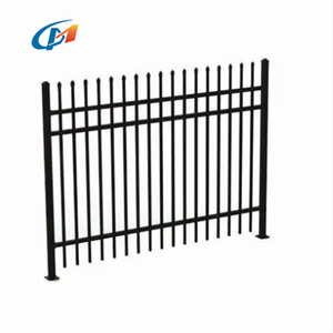 Clôture en métal moderne, panneaux <span class=keywords><strong>de</strong></span> clôture en acier galvanisé, clôture en fer forgé, traités thermiquement, pour usage extérieur en jardin - Product Image 1