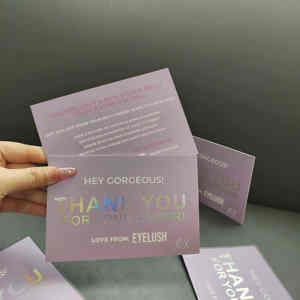 Tarjetas de Agradecimiento Empresariales de <span class=keywords><strong>Papel</strong></span> de Color de 800 g/m² Personalizadas, Impresión Holográfica de Alta Calidad - <span class=keywords><strong>Comprar</strong></span> Tarjetas de Agradecimiento, Empresas - Product Image 4