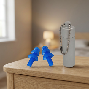 <b>Best</b> Quality Blue Christmas Tree Shaped NRR 25dB Silicone Earplugs Comfortable Wearing Top-Priced Hearing Protection Quality - Product Image 2