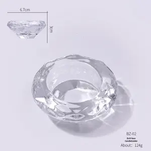 Herramientas de Nail Art Transfronterizas, Copa de Cristal Octogonal Iridiscente de Alta Transparencia para Líquidos, Modelo Qt0355, Origen Yiwu, Venta al por Mayor - Product Image 6