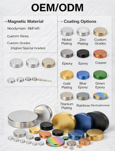 Imán de <span class=keywords><strong>Neodimio</strong></span> Profesional de Fábrica, Forma de Copa/Recipiente, Imán Permanente N35 N52 10x2 10x3 12x2 12x3 15x2 16x3mm, <span class=keywords><strong>Neodimio</strong></span> de Alta Potencia - Product Image 1