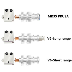 Cabezal de Impresión E3D V6 Volcano para Impresora 3D Prusa Mk3s, Cabezal Extrusor con Boquilla de Aleación de Titanio - Product Image 4