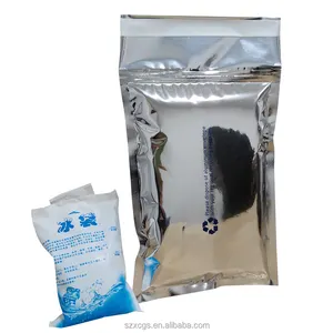 XCGS – feuille refermable, fermeture à glissière isolée, sac de refroidissement, enveloppes isolées pour garder les bonbons au froid pendant le Transport