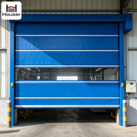 Porte rapide enroulable en PVC, porte automatique à grande vitesse, porte enroulable industrielle pour usine, atelier, cloison