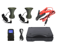 Llamador de Aves MP3 50W 150dB, Altavoz Impermeable a Batería, 110 Sonidos de Aves, Alcance de 80-300M para Cazar Todas las Aves y Animales, Plástico