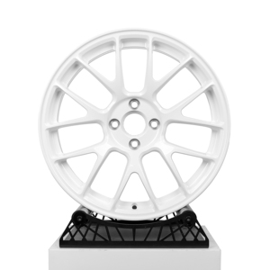 Jantes de voiture forgées monobloc Championship Gloss White 17 18 19 20 22 pouces JDM Racing 4x100 4x114.3 pour Civic MX5 AE86 - Product Image 2