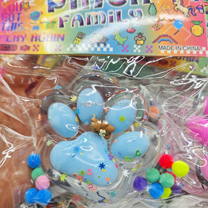 2024 Super Soft TPR Cartoon Animal Unisex Anti-Stress Decompression Squeeze Toy Jelly <b>Squishy</b> <b>Cat</b> Paws Pinch Toy Light 12cm - Product Image 4