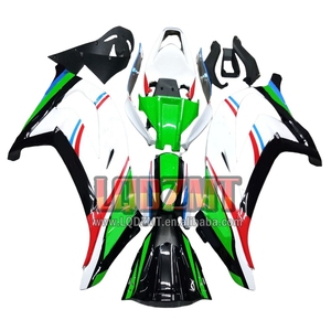 Corps d'injection pour KAWASAKI <span class=keywords><strong>NINJA</strong></span> ZX-10R <span class=keywords><strong>Shark</strong></span> Green ZX10R 16 17 18 19 20 54LQ.133 ZX 10R 1000 2016 2017 2018 2019 2020 Carénage - Product Image 2