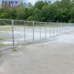 Paneles de valla temporal Construcción de eslabones de cadena Valla de Construcción temporal americana 1200mm OEM ODM Construcción de valla temporal - Product Image 3