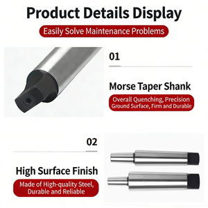 قضيب توصيل مخروطي MT4 مع قبضة مخروطية للآلات الصناعية الثقيلة وآلات الحفر الصناعية - Product Image 2