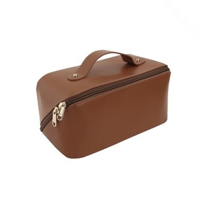Stylish Convenient Eco-Friendly Sonfic PU for Toiletry <b>Bag</b> <b>Large</b> Capacity Water Resistant Portable Zipper Closure Logo - Product Image 6