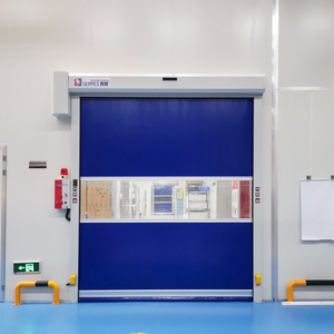 Puerta Rápida Enrollable de PVC de Alta Velocidad, Puerta Rápida Enrollable para Almacenes y Cuartos Limpios, Fabricación de <span class=keywords><strong>Puertas</strong></span> Rápidas <span class=keywords><strong>Enrollables</strong></span> - Product Image 2
