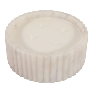 Barattolo Decorativo per Candele in Vetro Scanalato, Design per Soggiorno, Camera da Letto, Bagno, Formato Piccolo - Product Image 4