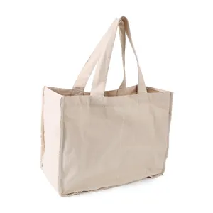 Eco Friendly Reusable Natural Color Washable Picnic Basket Cooler Bag Picnic Backpack Bag Picnic Bags