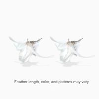 Jouet de plumes d'oiseaux de simulation de bâton de chat de poche interactif écologique