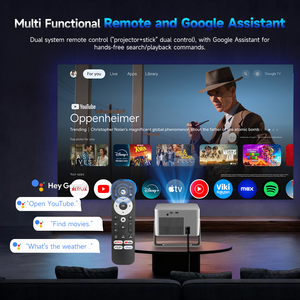 Magcubic - Proyector Inteligente HY350GTV con Google TV, 550 ANSI, 1080P, Portátil, con Control Automático, el Más Vendido - Product Image 3