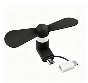 Mini Ventilador de Mano USB Tipo-C, Ventilador Portátil Silencioso, Compatible con Banco de Energía y Alimentación de Laptop, Personalizable con Logotipo - Product Image 1