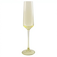 Lot de Verres à Vin et à Champagne Créatifs en Cristal Ambré Sans Plomb, Électroplaqués, pour Banquets et Fêtes, Usage Domestique