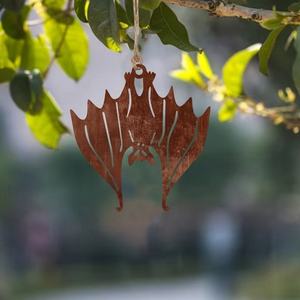 <span class=keywords><strong>Décoration</strong></span> murale en métal rouillé avec motif floral découpé, ornement rustique à suspendre pour l'<span class=keywords><strong>intérieur</strong></span> et l'extérieur, cadeau idéal pour les fêtes et les couples - Product Image 3
