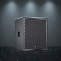 Caisson de basses mono LS3 LS118B/LS218B de 18 pouces, 4/8 ohms, 700W/1400W, enceinte sur pied en bois