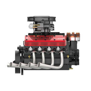 Motor de Gasolina <span class=keywords><strong>TOYAN</strong></span> FS-V800G V8 de Cuatro Tiempos, Refrigerado por Agua, Metálico, para Autos, Barcos y Aviones RC - Product Image 2