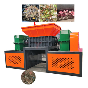 Heavy Duty Organic Waste Shredder Kitchen Waste Crusher Machine Food Waste Shredder and Conveyor - Product Image 1