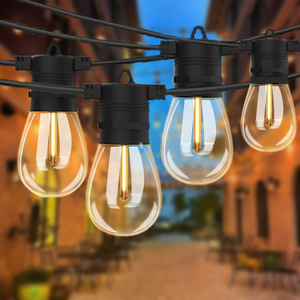Guirnalda <span class=keywords><strong>de</strong></span> Luces LED para Exteriores, IP44, Impermeable, Alimentada por Energía Solar, <span class=keywords><strong>con</strong></span> Bolas <span class=keywords><strong>de</strong></span> Cristal, para Decoración <span class=keywords><strong>de</strong></span> Jardín - Product Image 2