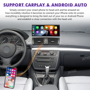 Autoradio ultra-mince de 12.3 pouces pour BMW série 1 E87 2006-2012 lecteur multimédia Carplay Android stéréo GPS Navigation - Product Image 5