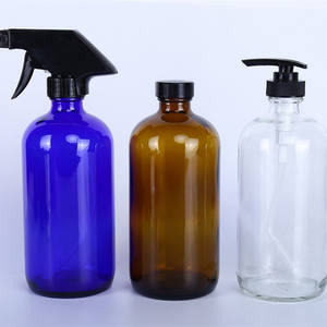 Botella de Spray de Vidrio Ámbar para Jardinería, Uso Doméstico, Rociador de Plantas Recargable, Botellas de Spray con Gatillo Duraderas - Product Image 1