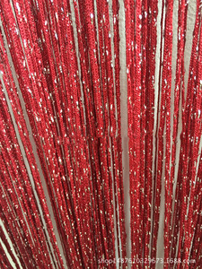 <span class=keywords><strong>Bravo</strong></span> grueso techo plata espaguetis colgante cortina de la secuencia decorativa para la boda - Product Image 3