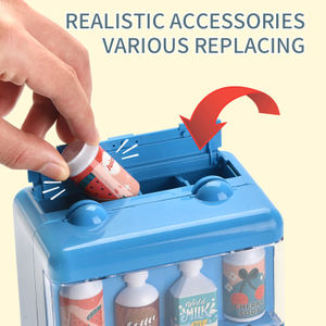 Máquina Expendedora <span class=keywords><strong>de</strong></span> bebidas <span class=keywords><strong>de</strong></span> simulación para niños y niñas, juguete educativo <span class=keywords><strong>de</strong></span> simulación con <span class=keywords><strong>voz</strong></span> automática, colección <span class=keywords><strong>de</strong></span> regalo - Product Image 4