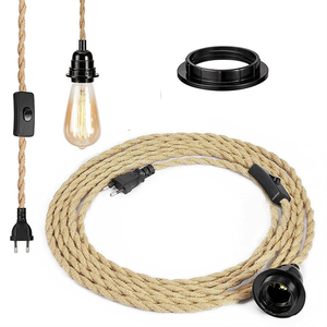 EU Plug Switching Power Cord Wire Extended Plug Line <strong>Cable</strong> <strong>With</strong> <strong>Switch</strong> <strong>for</strong> <strong>Table</strong> Light <strong>Lamp</strong> Floor <strong>Lamp</strong> Electricity Wire - Product Image 2