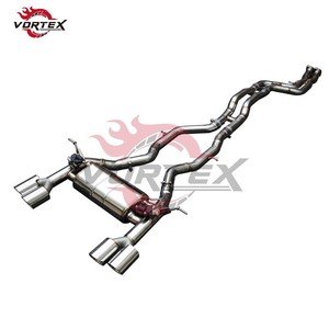 Escape Catback Valvetronic de Acero Inoxidable SUS304 VORTEX OEM para BMW F80 M3/F82 M4 S55 3.0T 2014-2018 - Product Image 3