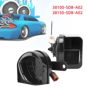 แตรรถยนต์พลาสติก รุ่น 38150-SDB-A02 12V เสียงสูง สีดำ สำหรับรถยนต์ Accord Crv Acura อะไหล่ทดแทน - Product Image 4