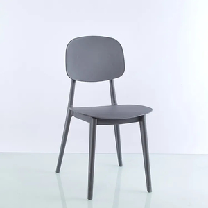 Sillas de Comedor Apilables de Plástico PP de Diseño Simple, Colores OEM, en Oferta, para Cafetería y Restaurante - Product Image 3