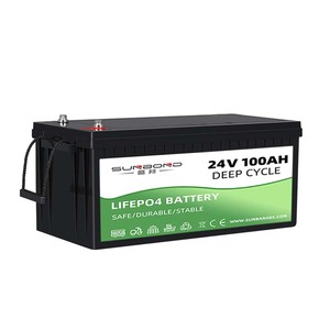Paquete de Baterías de Iones de Litio Recargables de 24 Voltios Lifepo4 24v 100ah 200ah 300ah 400ah para Sistemas de Almacenamiento de Energía en Embarcaciones Marinas - Product Image 1
