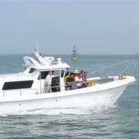 Kapal Pesiar Sport Aluminium Mewah Kelas Atas 2026 12m Dilas dengan Mesin Diesel Luar Papan (Outboard) untuk Memancing, Berperforma Tinggi, Lambung V Dalam, untuk Wisata