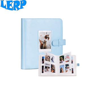 Lerp y venta al por mayor 272 bolsillos cubierta de cuero Pu con bolsillos álbumes de <span class=keywords><strong>fotos</strong></span> Fujifilm <span class=keywords><strong>Instax</strong></span> <span class=keywords><strong>Mini</strong></span> 8/9/11/12 película álbum de <span class=keywords><strong>fotos</strong></span> - Product Image 2