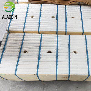 Aislamiento refractario 1430 módulo de fibra cerámica Bloques de algodón de silicato de aluminio para horno - Product Image 5