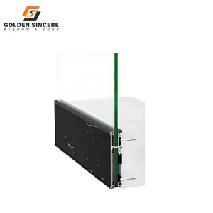 Système de garde-corps en verre en alliage d'aluminium GS pour la sécurité des escaliers résidentiels - Product Image 4