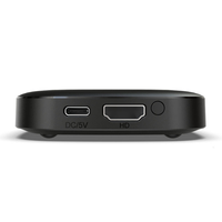 Mortal T1 Android 14 Quad-Core Allwinner H313 802.11n 2,4G/5GHz BT5.0 AV1 4K Smart TV Box