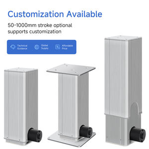 300mm Course Électrique Hauteur Réglable <span class=keywords><strong>Colonne</strong></span> De Levage MAX 4000N DC12/24V 3000rpm Vitesse Table Basse RV Aimant Permanent pour <span class=keywords><strong>Ventilateur</strong></span> - Product Image 1