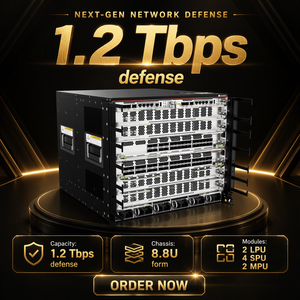 Sistema Anti-DDoS HiSecEngine AntiDDoS12000-H6, 1.2 Tbps, 2 LPU, 4 SPU, MPU, Chasis 8.8U, Nuevo y Original - Product Image 4