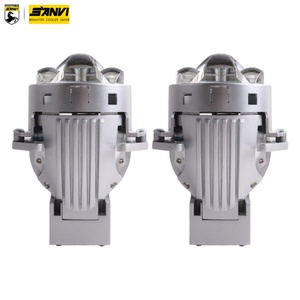 ไฟหน้าโปรเจคเตอร์ LED คุณภาพสูง สว่างพิเศษ 6000K ขนาด 3 นิ้ว รุ่น LK2+ แบบ Bi-LED ความสว่าง 12000 ลูเมน พร้อมเลนส์โปรเจคเตอร์แบบ Bi-LED ระบบไฟส่องสว่างอัตโนมัติ - Product Image 1