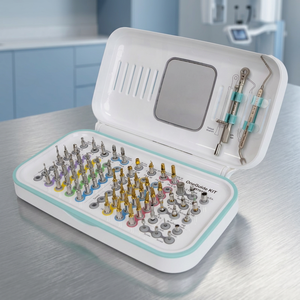 ชุดอุปกรณ์ Osstem Dental Implant OneGuide สำหรับการผ่าตัดยกไซนัสแบบเปิดด้วยมือ  พร้อมเครื่องมือเหล็กสำหรับการปลูกถ่ายรากฟันเทียม  ชุดอุปกรณ์ Taper Kit ได้รับมาตรฐาน CE - Product Image 4